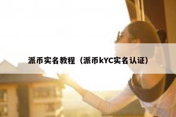 派币实名教程（派币kYC实名认证） 第1张