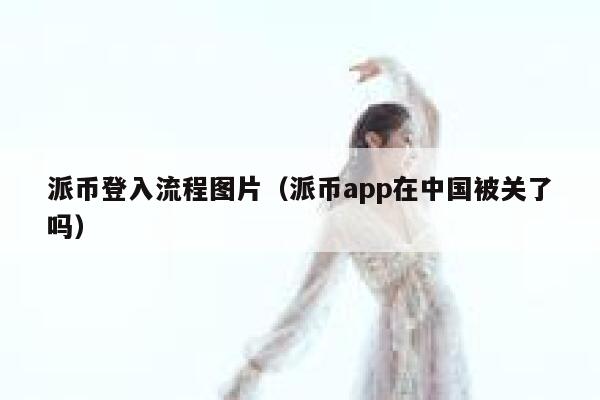 派币登入流程图片（派币app在中国被关了吗） 第1张