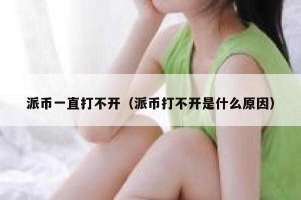 派币一直打不开（派币打不开是什么原因） 第1张