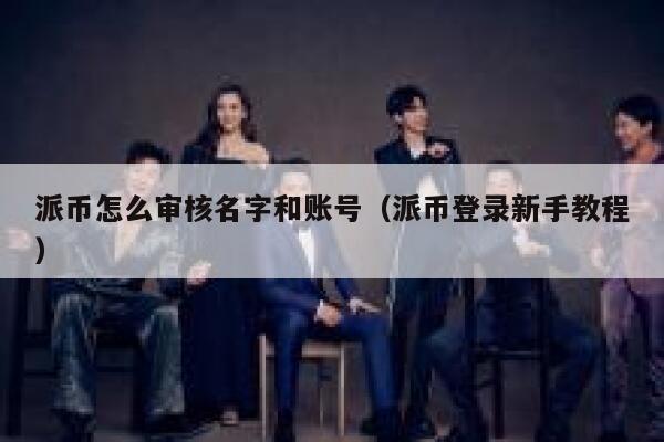 派币怎么审核名字和账号（派币登录新手教程） 第1张