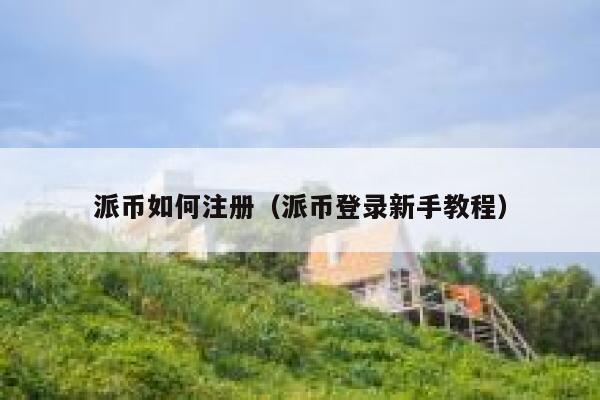 派币如何注册（派币登录新手教程） 第1张