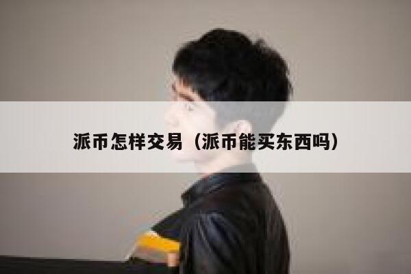 派币怎样交易(派币能买东西吗) 第1张 派币怎样交易(派币能买东西吗) 第1张