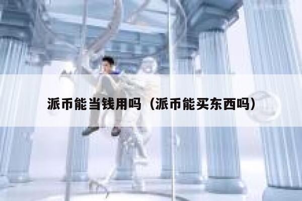 派币能当钱用吗（派币能买东西吗） 第1张