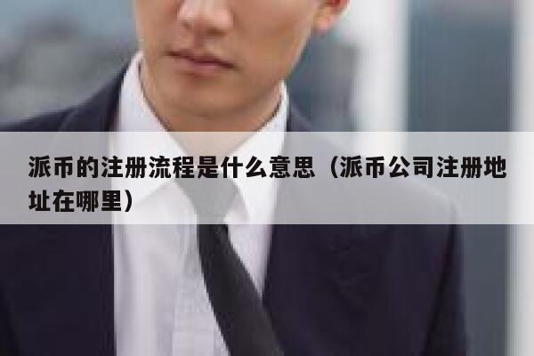 派币的注册流程是什么意思（派币公司注册地址在哪里） 第1张