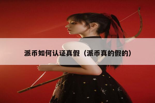 派币如何认证真假(派币真的假的) 第1张 派币如何认证真假(派币真的假的) 第1张