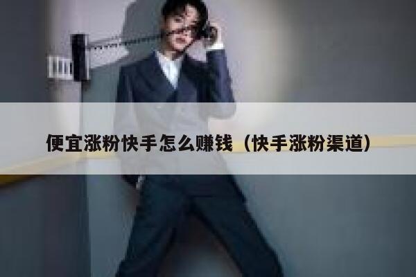 便宜涨粉快手怎么赚钱(快手涨粉渠道) 第1张 便宜涨粉快手怎么赚钱(快手涨粉渠道) 第1张