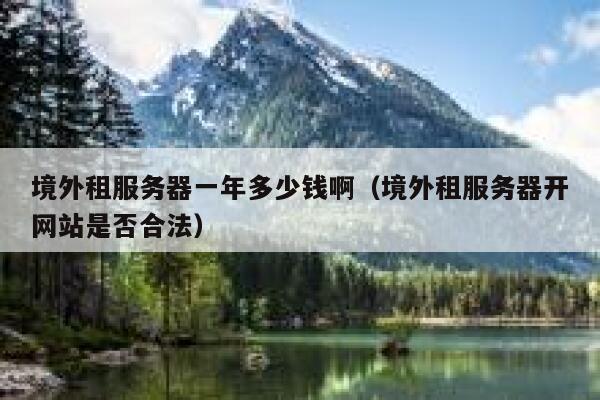 境外租服务器一年多少钱啊（境外租服务器开网站是否合法） 第1张