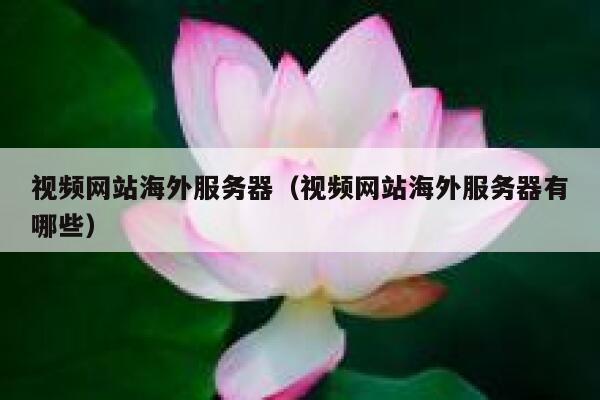 视频网站海外服务器（视频网站海外服务器有哪些） 第1张