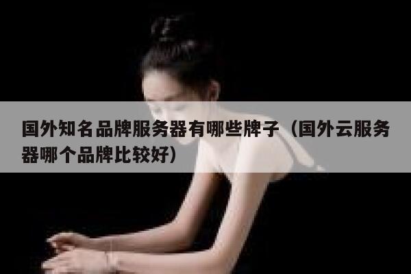 国外知名品牌服务器有哪些牌子(国外云服务器哪个品牌比较好) 第1张 国外知名品牌服务器有哪些牌子(国外云服务器哪个品牌比较好) 第1张