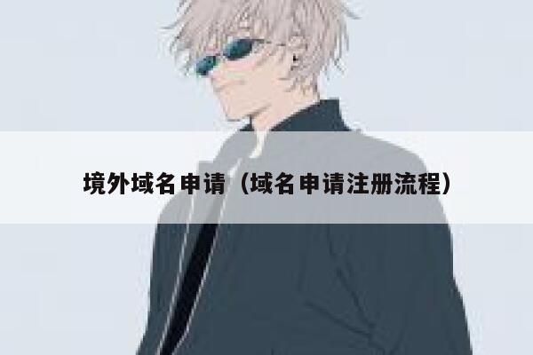 境外域名申请(域名申请注册流程) 第1张 境外域名申请(域名申请注册流程) 第1张