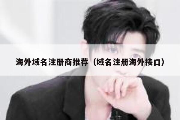 海外域名注册商推荐（域名注册海外接口） 第1张