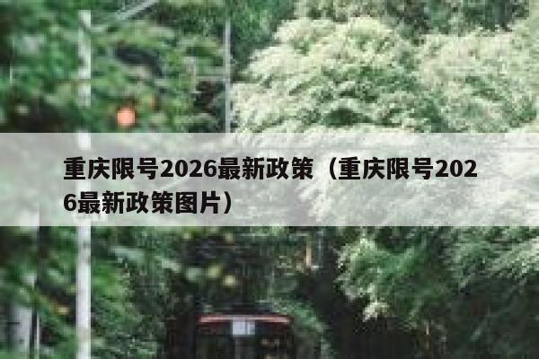 重庆限号2026最新政策（重庆限号2026最新政策图片） 第1张