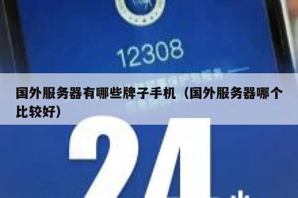国外服务器有哪些牌子手机(国外服务器哪个比较好) 第1张 国外服务器有哪些牌子手机(国外服务器哪个比较好) 第1张