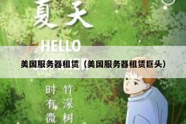 美国服务器租赁（美国服务器租赁巨头） 第1张