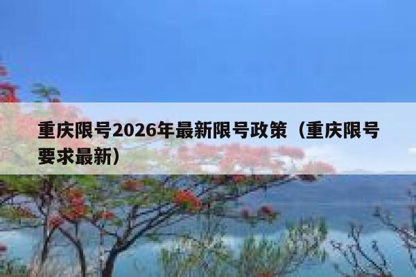 重庆限号2026年最新限号政策（重庆限号要求最新） 第1张