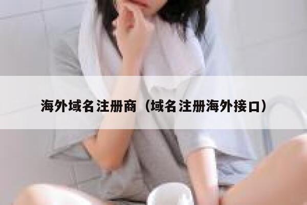 海外域名注册商(域名注册海外接口) 第1张 海外域名注册商(域名注册海外接口) 第1张