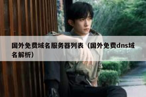 国外免费域名服务器列表(国外免费dns域名解析) 第1张 国外免费域名服务器列表(国外免费dns域名解析) 第1张