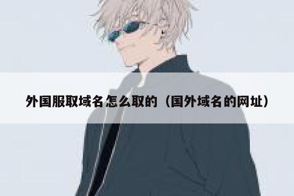 外国服取域名怎么取的(国外域名的网址) 第1张 外国服取域名怎么取的(国外域名的网址) 第1张