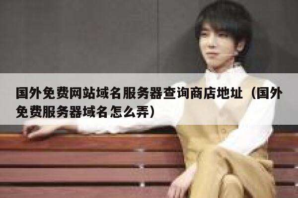 国外免费网站域名服务器查询商店地址（国外免费服务器域名怎么弄） 第1张