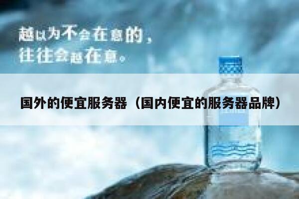 国外的便宜服务器(国内便宜的服务器品牌) 第1张 国外的便宜服务器(国内便宜的服务器品牌) 第1张