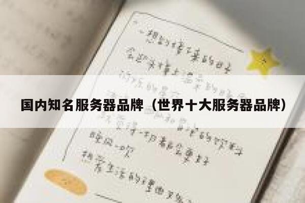 国内知名服务器品牌（世界十大服务器品牌） 第1张