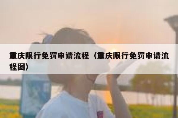 重庆限行免罚申请流程（重庆限行免罚申请流程图） 第1张
