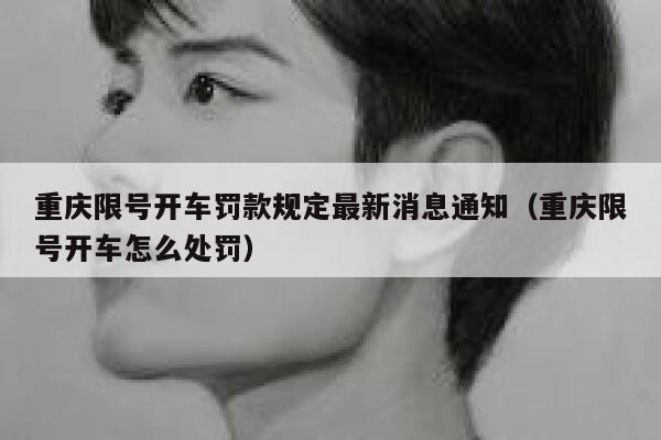 重庆限号开车罚款规定最新消息通知（重庆限号开车怎么处罚） 第1张