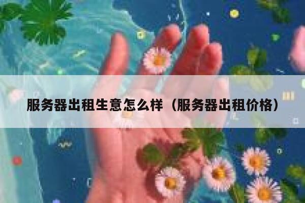 服务器出租生意怎么样（服务器出租价格） 第1张