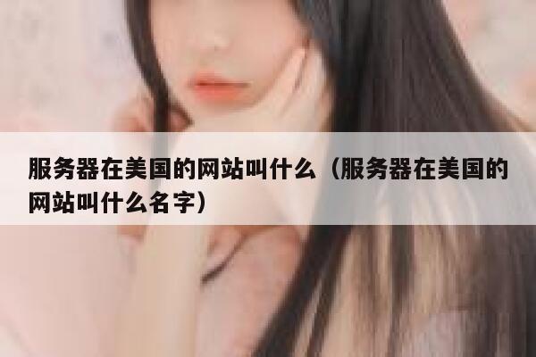 服务器在美国的网站叫什么(服务器在美国的网站叫什么名字) 第1张 服务器在美国的网站叫什么(服务器在美国的网站叫什么名字) 第1张