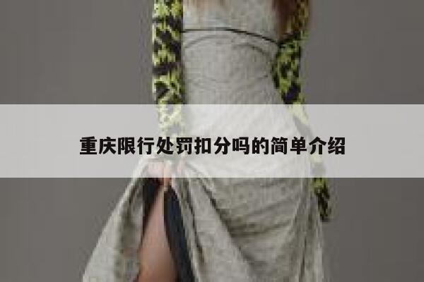 重庆限行处罚扣分吗的简单介绍 第1张