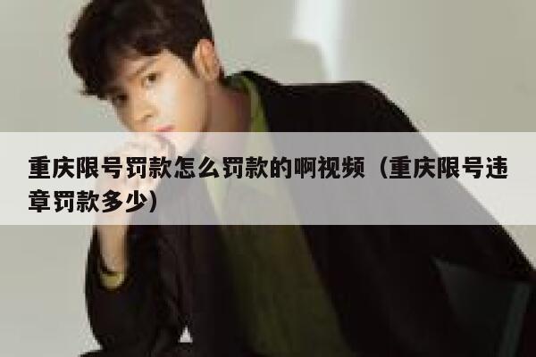 重庆限号罚款怎么罚款的啊视频（重庆限号违章罚款多少） 第1张