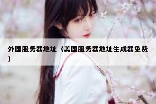 外国服务器地址（美国服务器地址生成器免费） 第1张