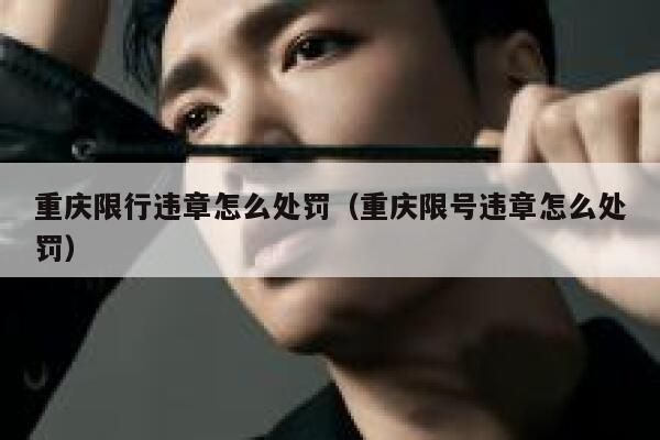 重庆限行违章怎么处罚（重庆限号违章怎么处罚） 第1张