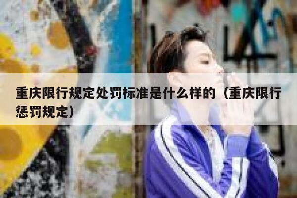 重庆限行规定处罚标准是什么样的（重庆限行惩罚规定） 第1张
