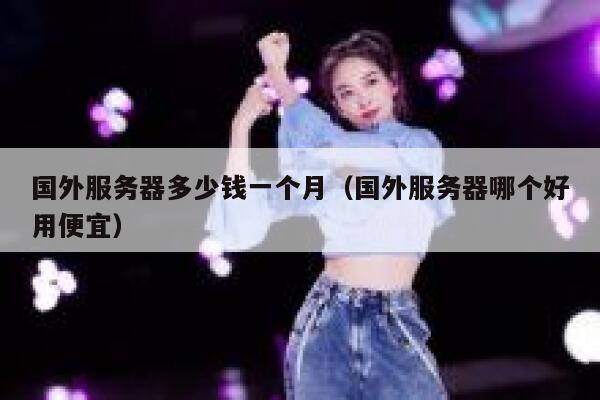国外服务器多少钱一个月(国外服务器哪个好用便宜) 第1张 国外服务器多少钱一个月(国外服务器哪个好用便宜) 第1张