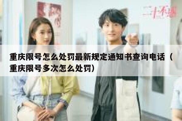 重庆限号怎么处罚最新规定通知书查询电话(重庆限号多次怎么处罚) 第1张 重庆限号怎么处罚最新规定通知书查询电话(重庆限号多次怎么处罚) 第1张