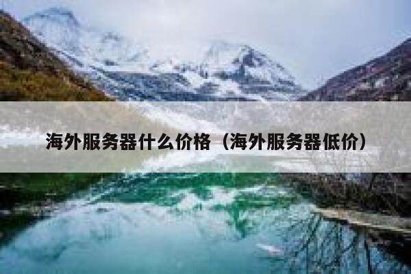 海外服务器什么价格（海外服务器低价） 第1张