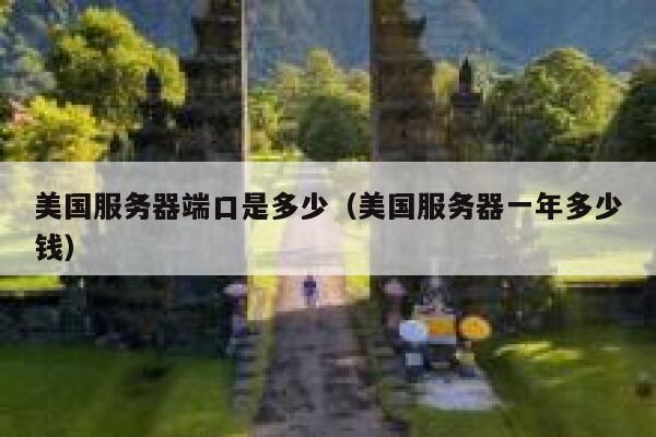 美国服务器端口是多少（美国服务器一年多少钱） 第1张