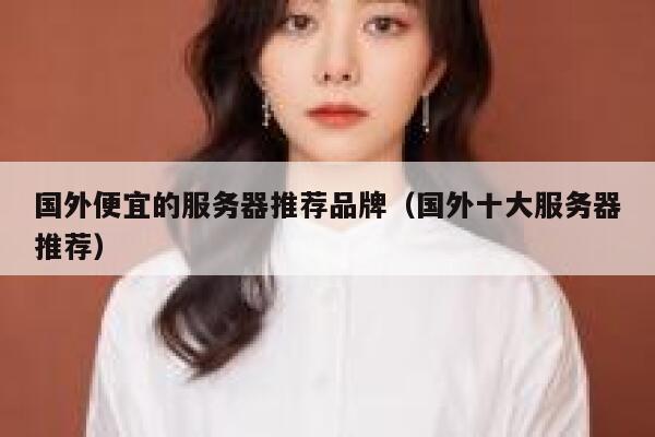 国外便宜的服务器推荐品牌（国外十大服务器推荐） 第1张