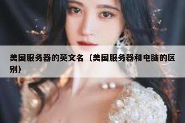 美国服务器的英文名（美国服务器和电脑的区别） 第1张
